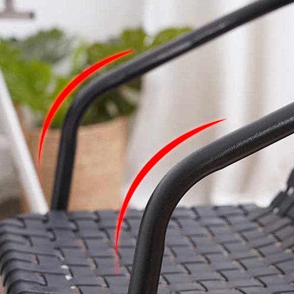 Eigentijdse stijl armstoel plastic dineren accentstoel voor eetkamer