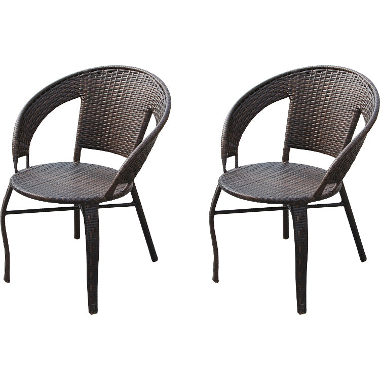 Eigentijdse stijl armstoel plastic dineren accentstoel voor eetkamer