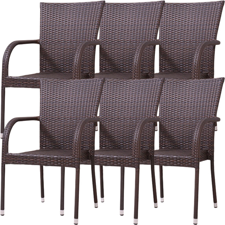 Eigentijdse stijl armstoel plastic dineren accentstoel voor eetkamer