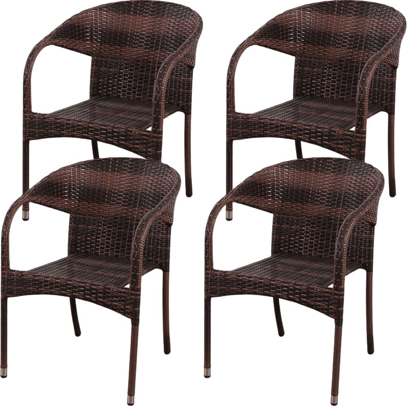 Eigentijdse stijl armstoel plastic dineren accentstoel voor eetkamer