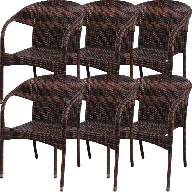 Eigentijdse stijl armstoel plastic dineren accentstoel voor eetkamer