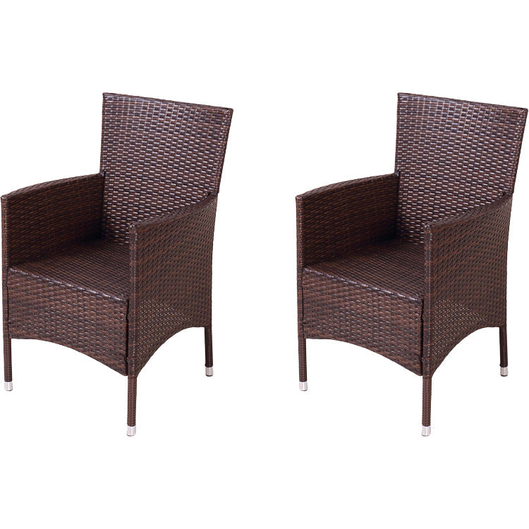 Eigentijdse stijl armstoel plastic dineren accentstoel voor eetkamer