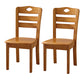 Sillas de comedor de madera sólida sillas de comedor sin brazo de estilo moderno
