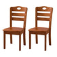 Sillas de comedor de madera sólida sillas de comedor sin brazo de estilo moderno