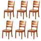 Sillas de comedor de madera sólida sillas de comedor sin brazo de estilo moderno