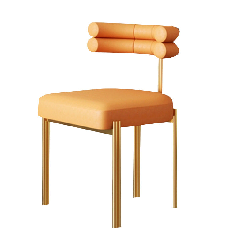 Scandinavische metalen eetkamerstoel open stoel voor eetkamer