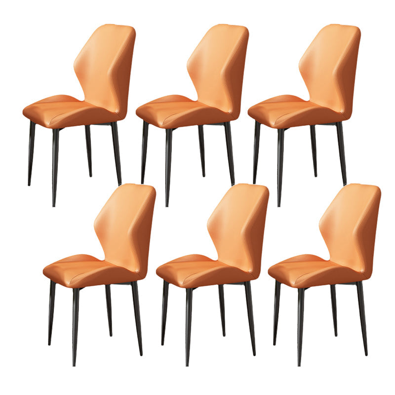 Silla de metal de estilo nórdico silla lateral de comedor de cocina para comedor para comedor