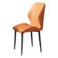 Silla de metal de estilo nórdico silla lateral de comedor de cocina para comedor para comedor