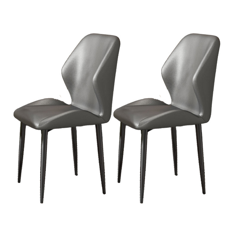 Silla de metal de estilo nórdico silla lateral de comedor de cocina para comedor para comedor