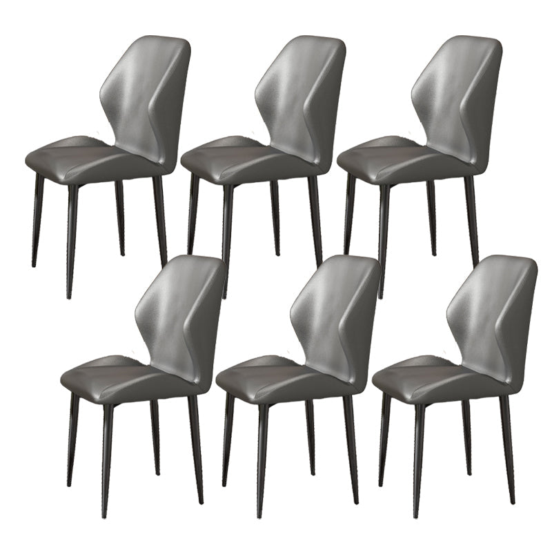 Silla de metal de estilo nórdico silla lateral de comedor de cocina para comedor para comedor