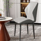 Silla de metal de estilo nórdico silla lateral de comedor de cocina para comedor para comedor