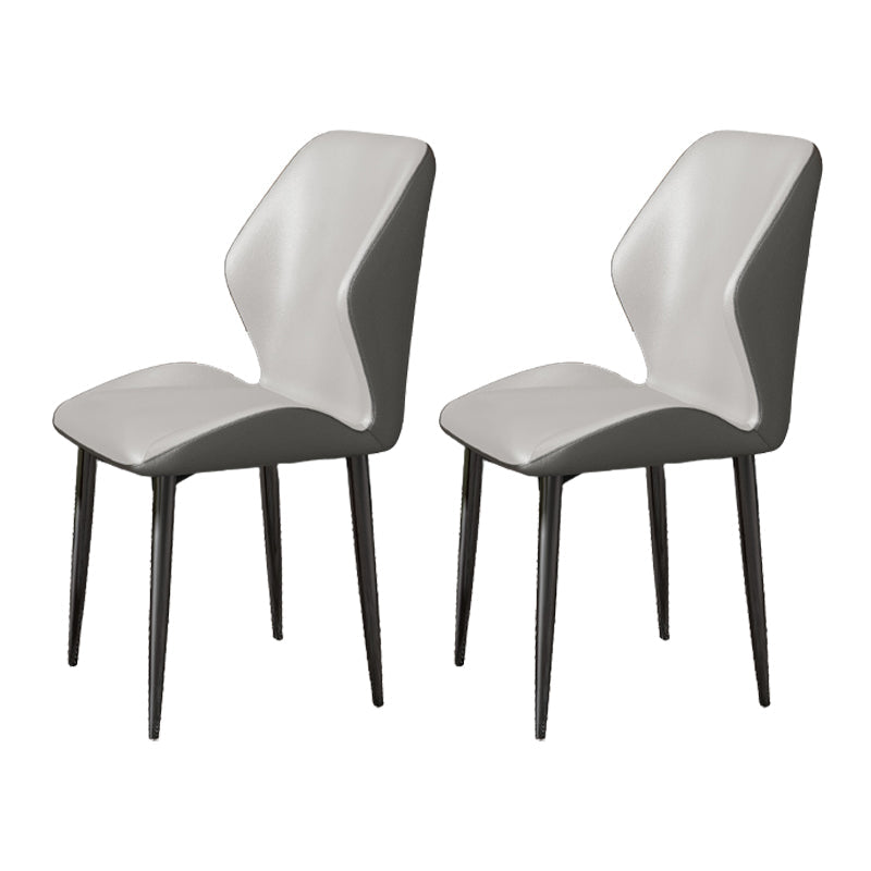 Silla de metal de estilo nórdico silla lateral de comedor de cocina para comedor para comedor