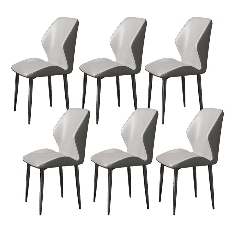 Silla de metal de estilo nórdico silla lateral de comedor de cocina para comedor para comedor