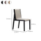 Modern Wood Glam Dining Chair Side Open Back Chair for Kitchen Clearhalo 'Dining Chairs' 'Dining Tables & Seating' 'dining_chair' 'furn' 'furn_dining_chair' 'Furniture' 'Kitchen & Dining Furniture' 7553152