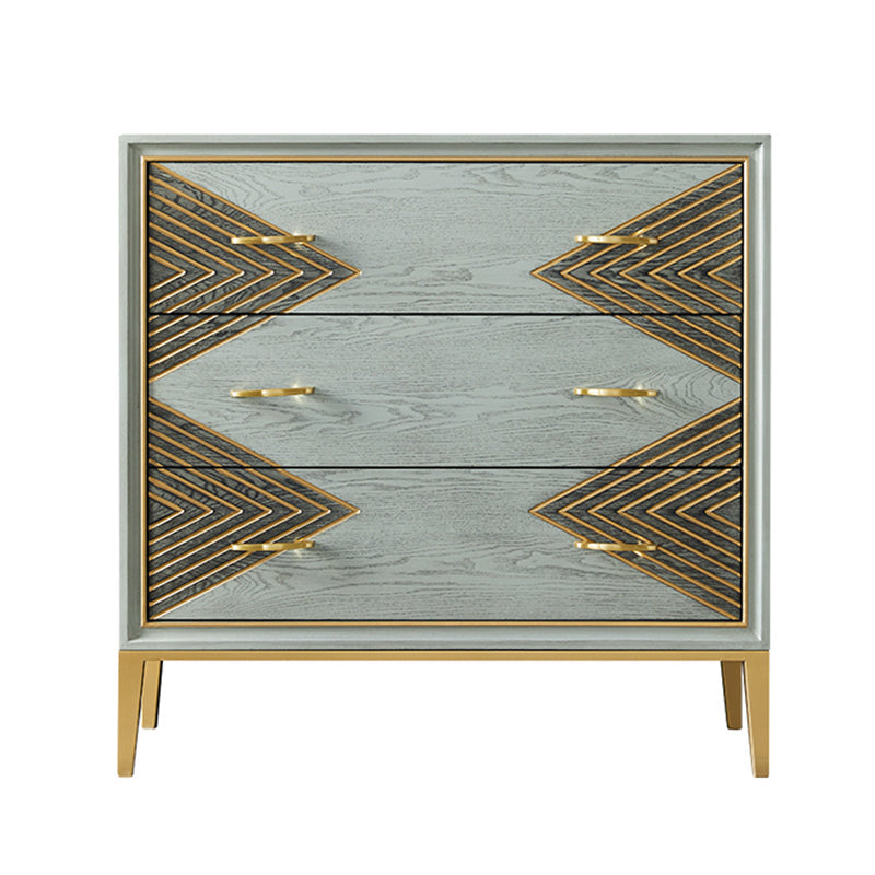 Zeitgenössischer Essserver, der Holzbuffet -Server mit Türen für Wohnzimmer entwickelt hat