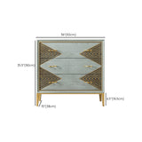 Zeitgenössischer Essserver, der Holzbuffet -Server mit Türen für Wohnzimmer entwickelt hat