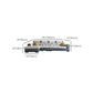 Modern Gray Cushions Sofa & Chaise 5-Seater 139.37" L Square Arm Sectional Sofa Clearhalo 'furn' 'furn_sectionals' 'Furniture' 'Living Room Furniture' 'Sectionals' 7561692