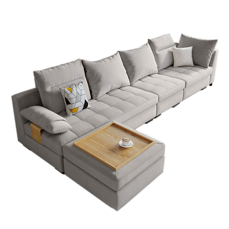 Cuscino contemporaneo Top ARM Sezione divano di divano di velluto sezionale