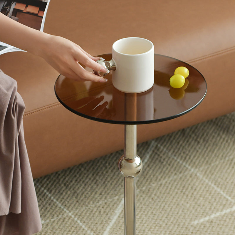 Minimalism Irregular Coffee Table Modern 21.8-In High 1 Single Cocktail Table Clearhalo 'Coffee & Accent Tables' 'Coffee Tables' 'coffee_tables' 'furn' 'furn_coffee_tables' 'Furniture' 'Living Room Furniture' 7561886