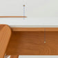 Farmhouse Wooden Coffee Table Elliptical 4 Legs Cocktail Table Clearhalo 'Coffee & Accent Tables' 'Coffee Tables' 'coffee_tables' 'furn' 'furn_coffee_tables' 'Furniture' 'Living Room Furniture' 7561936