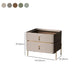 Drawer Storage Bed Nightstand Glam Bedside Cabinet for Bedroom Clearhalo 'Bedroom Furniture' 'furn' 'furn_night_stand' 'Furniture' 'night_stand' 'Nightstands' 7566296