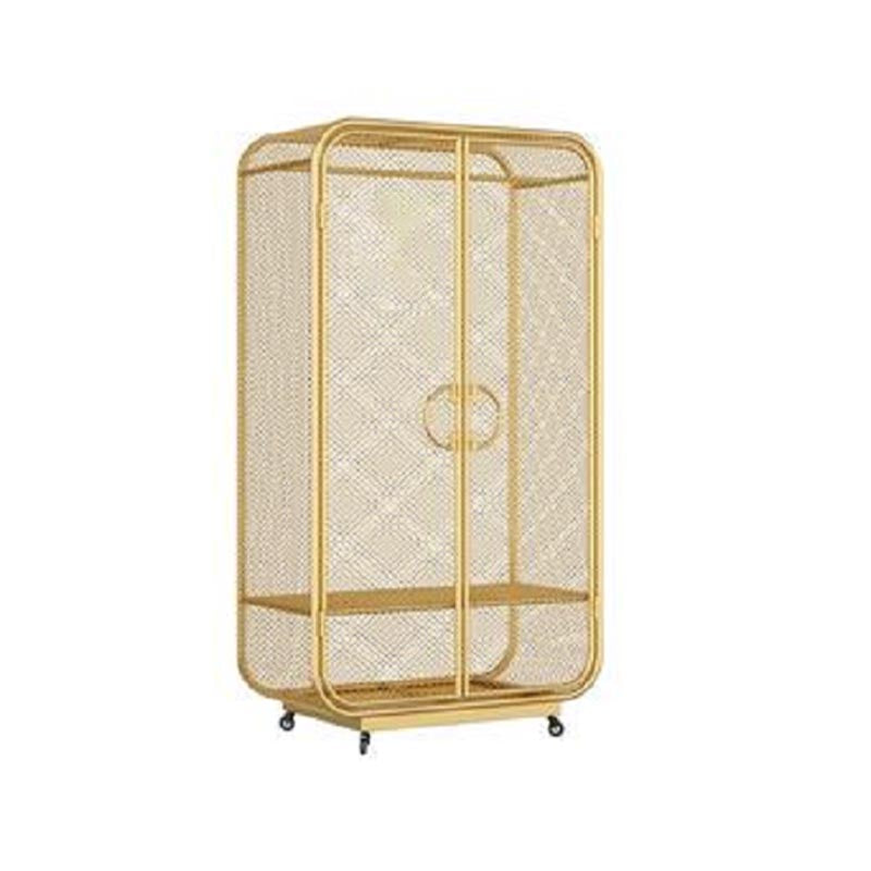 Armadio in metallo camera da letto Armadio rettangolare del guardaroba rettangolare