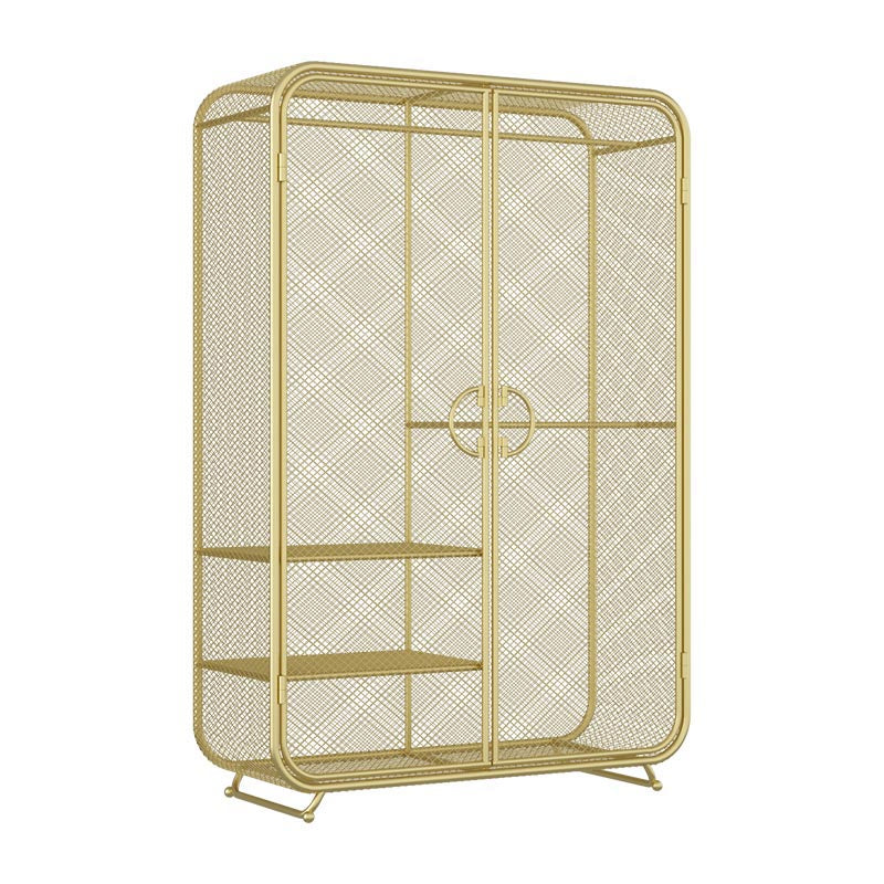 Armadio in metallo camera da letto Armadio rettangolare del guardaroba rettangolare