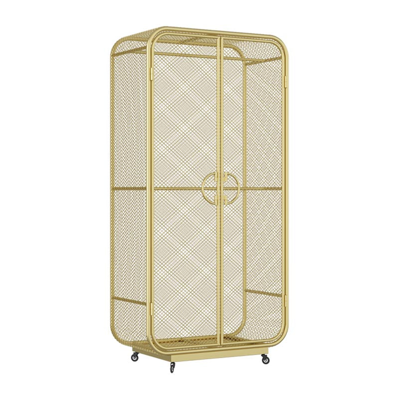 Armadio in metallo camera da letto Armadio rettangolare del guardaroba rettangolare