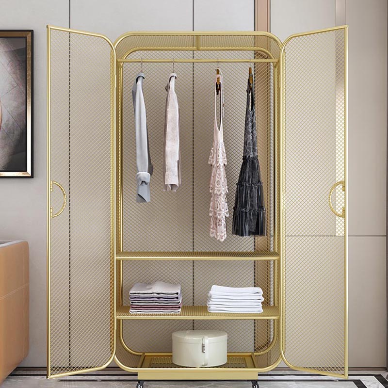 Armadio in metallo camera da letto Armadio rettangolare del guardaroba rettangolare