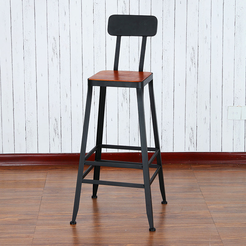 Industrial Style Home Furniture 1/3 Pcs Wood Round Table Set Chair(s) Clearhalo 'Bar Furniture' 'furn' 'furn_home_bar_bar_sets' 'Furniture' 'Home Bars & Bar Sets' 'home_bar_bar_sets' 'Kitchen & Dining Furniture' 7567413
