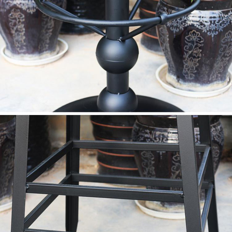 Industrial Style Home Furniture 1/3 Pcs Wood Round Table Set Clearhalo 'Bar Furniture' 'furn' 'furn_home_bar_bar_sets' 'Furniture' 'Home Bars & Bar Sets' 'home_bar_bar_sets' 'Kitchen & Dining Furniture' 7567418