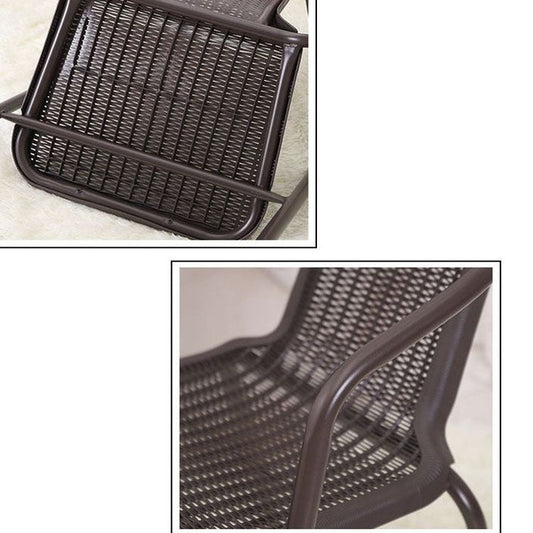 Silla de comedor contemporánea patas de metal interior silla de comedor