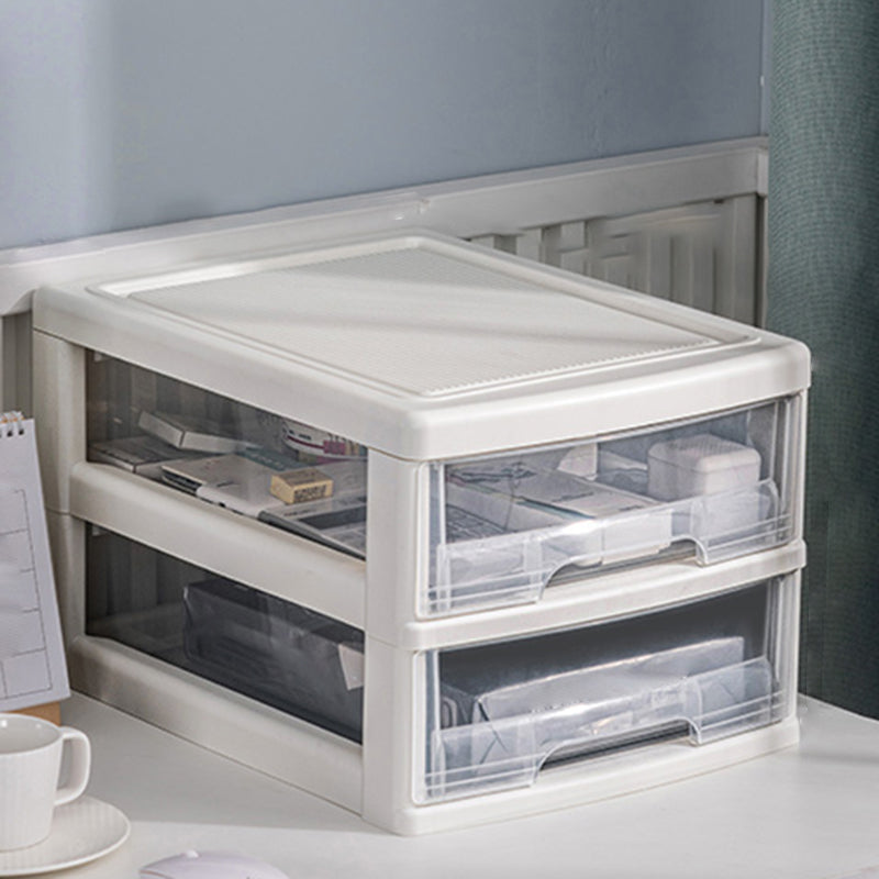 Transparent File Cabinet Modern Plastic Drawers Filing Cabinet 2 Clearhalo 'Filing Cabinets' 'filling_cabinets' 'furn' 'furn_filling_cabinets' 'Furniture' 'Office Furniture' 7567575