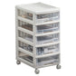 Transparent File Cabinet Modern Plastic Drawers Filing Cabinet 5 Clearhalo 'Filing Cabinets' 'filling_cabinets' 'furn' 'furn_filling_cabinets' 'Furniture' 'Office Furniture' 7567580