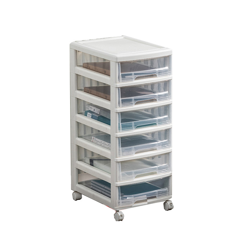 Transparent File Cabinet Modern Plastic Drawers Filing Cabinet 6 Clearhalo 'Filing Cabinets' 'filling_cabinets' 'furn' 'furn_filling_cabinets' 'Furniture' 'Office Furniture' 7567582