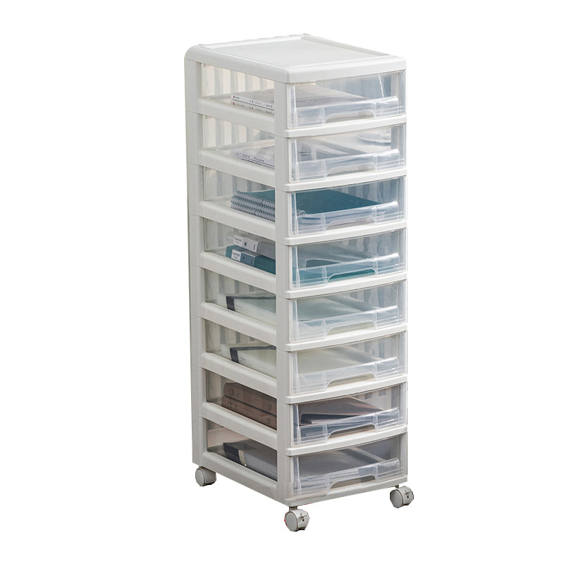 Transparent File Cabinet Modern Plastic Drawers Filing Cabinet 8 Clearhalo 'Filing Cabinets' 'filling_cabinets' 'furn' 'furn_filling_cabinets' 'Furniture' 'Office Furniture' 7567584