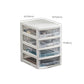 Transparent File Cabinet Modern Plastic Drawers Filing Cabinet Clearhalo 'Filing Cabinets' 'filling_cabinets' 'furn' 'furn_filling_cabinets' 'Furniture' 'Office Furniture' 7567592