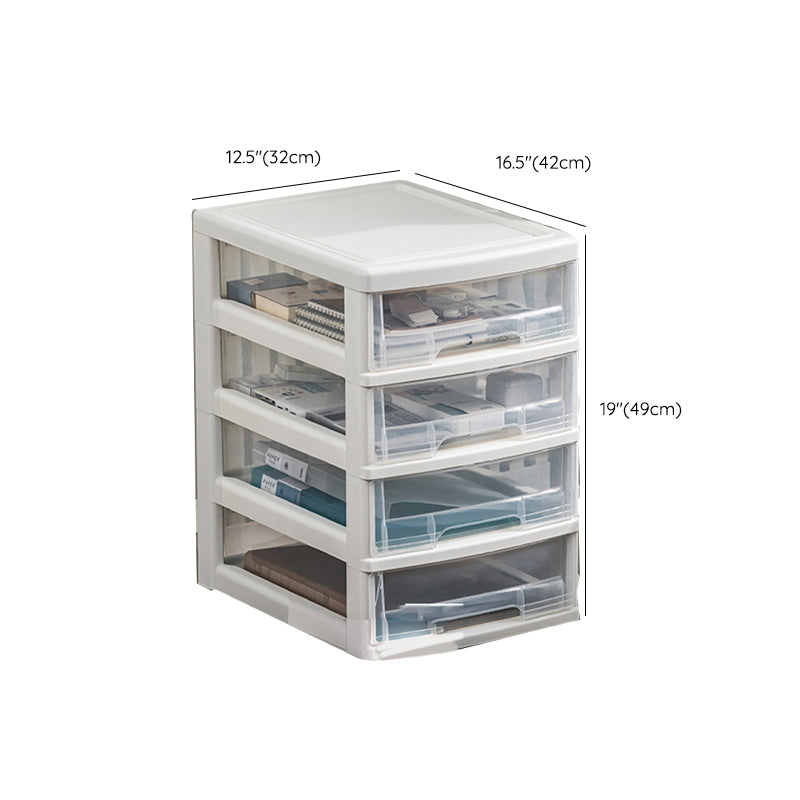 Transparent File Cabinet Modern Plastic Drawers Filing Cabinet Clearhalo 'Filing Cabinets' 'filling_cabinets' 'furn' 'furn_filling_cabinets' 'Furniture' 'Office Furniture' 7567592