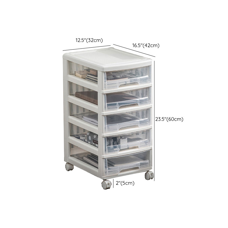Transparent File Cabinet Modern Plastic Drawers Filing Cabinet Clearhalo 'Filing Cabinets' 'filling_cabinets' 'furn' 'furn_filling_cabinets' 'Furniture' 'Office Furniture' 7567593
