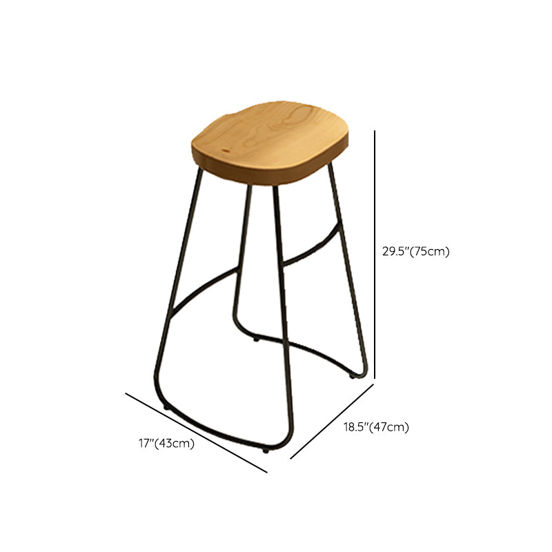 Modern 1/2/4/7 Pcs Bar Table Set Wood Rectangular Bar Set in Natural Clearhalo 'Bar Furniture' 'furn' 'furn_home_bar_bar_sets' 'Furniture' 'Home Bars & Bar Sets' 'home_bar_bar_sets' 'Kitchen & Dining Furniture' 7567620