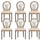 French Country Upholstered Armless Chair Home Solid Wood Dining Chair Yellow 6 Piece Set Clearhalo 'Dining Chairs' 'Dining Tables & Seating' 'dining_chair' 'furn' 'furn_dining_chair' 'Furniture' 'Kitchen & Dining Furniture' 7567752