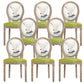 French Country Upholstered Armless Chair Home Solid Wood Dining Chair Green 8 Piece Set Clearhalo 'Dining Chairs' 'Dining Tables & Seating' 'dining_chair' 'furn' 'furn_dining_chair' 'Furniture' 'Kitchen & Dining Furniture' 7567768