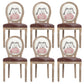 French Country Upholstered Armless Chair Home Solid Wood Dining Chair Ivory 6 Piece Set Clearhalo 'Dining Chairs' 'Dining Tables & Seating' 'dining_chair' 'furn' 'furn_dining_chair' 'Furniture' 'Kitchen & Dining Furniture' 7567807