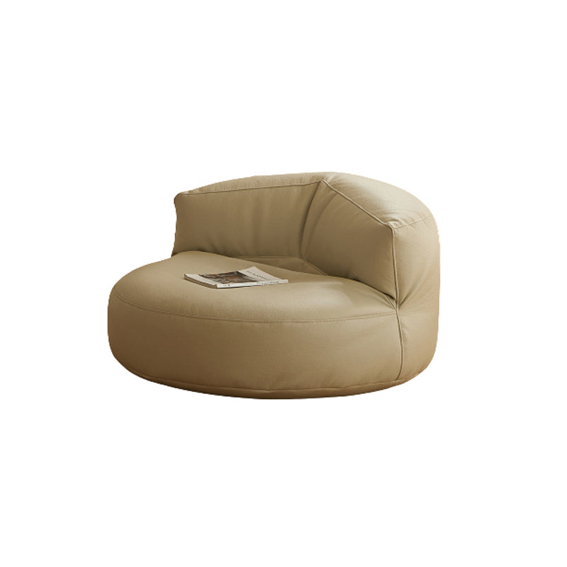 Contemporary Armless Single Sofa Chair Solid Color Accent Chair Clearhalo 'Accent Chairs' 'accent_chairs' 'Chairs & Seating' 'furn' 'furn_accent_chairs' 'Furniture' 'Living Room Furniture' 7567986