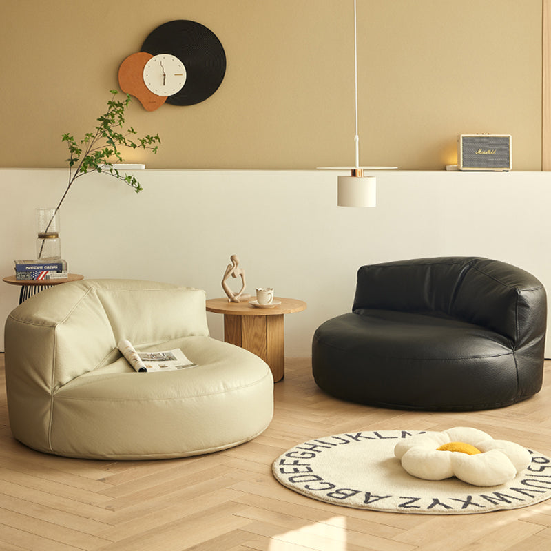 Contemporary Armless Single Sofa Chair Solid Color Accent Chair Clearhalo 'Accent Chairs' 'accent_chairs' 'Chairs & Seating' 'furn' 'furn_accent_chairs' 'Furniture' 'Living Room Furniture' 7567996