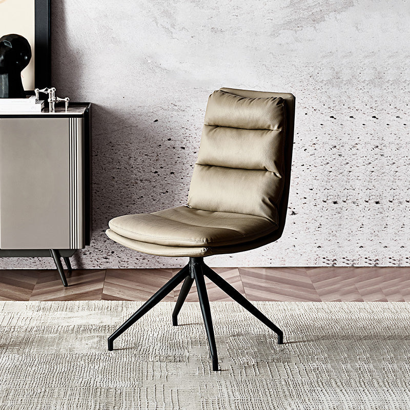 Mid-Century Modern Stick Side Chair Sewn Pillow Back Side Chair Clearhalo 'Accent Chairs' 'accent_chairs' 'Chairs & Seating' 'furn' 'furn_accent_chairs' 'Furniture' 'Living Room Furniture' 7568062