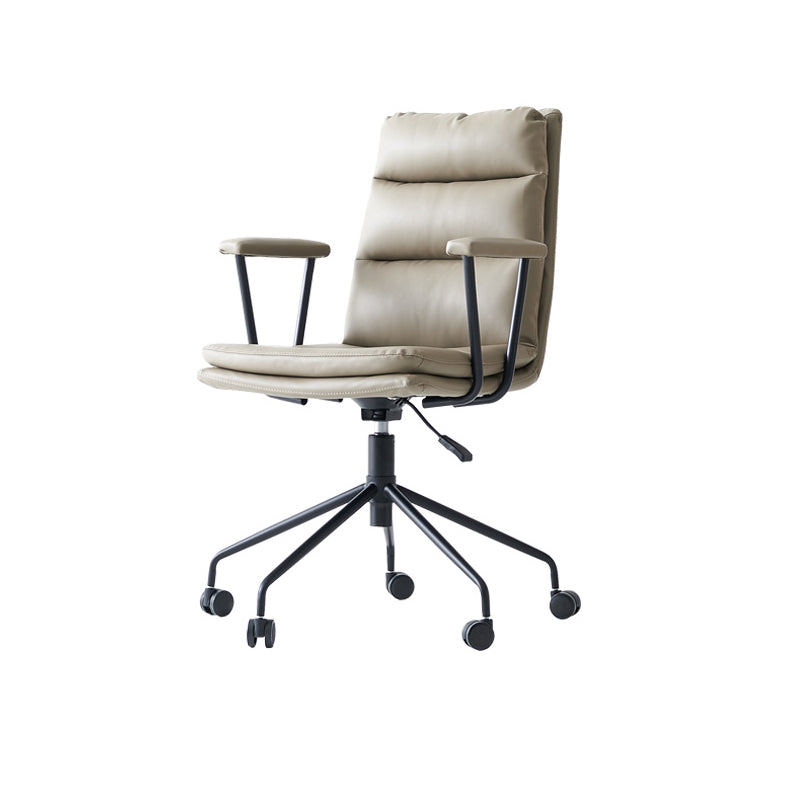 Mid-Century Modern Stick Side Chair Sewn Pillow Back Side Chair Clearhalo 'Accent Chairs' 'accent_chairs' 'Chairs & Seating' 'furn' 'furn_accent_chairs' 'Furniture' 'Living Room Furniture' 7568066