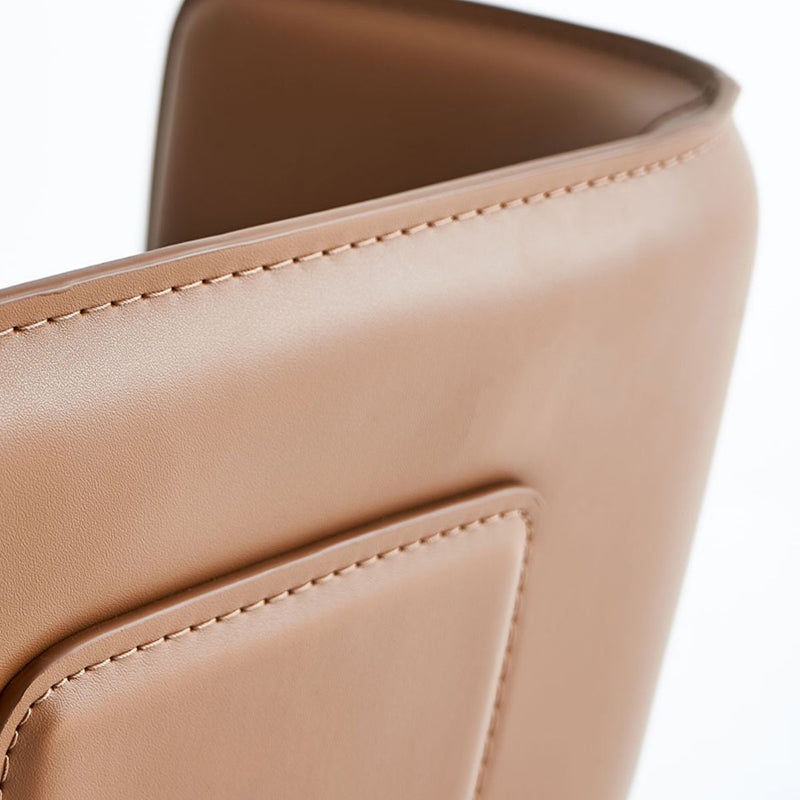 Mid-Century Modern Armless Side Chair Basic Four Leg Side Chair Clearhalo 'Accent Chairs' 'accent_chairs' 'Chairs & Seating' 'furn' 'furn_accent_chairs' 'Furniture' 'Living Room Furniture' 7568098