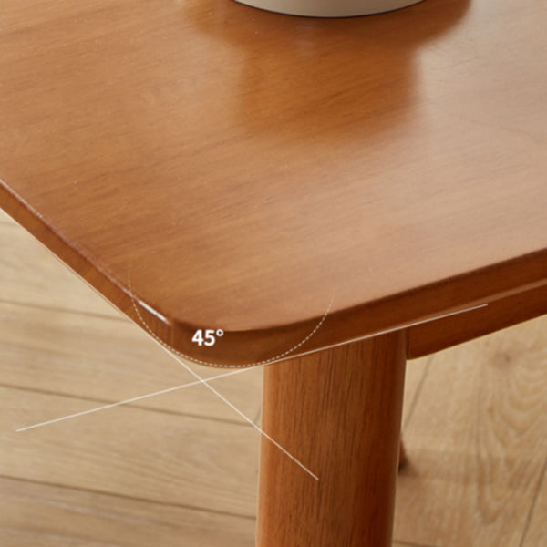 ゴムウッドソリッドウッドダイニングテーブルセット1/5ピースキッチン用ダイニングセット