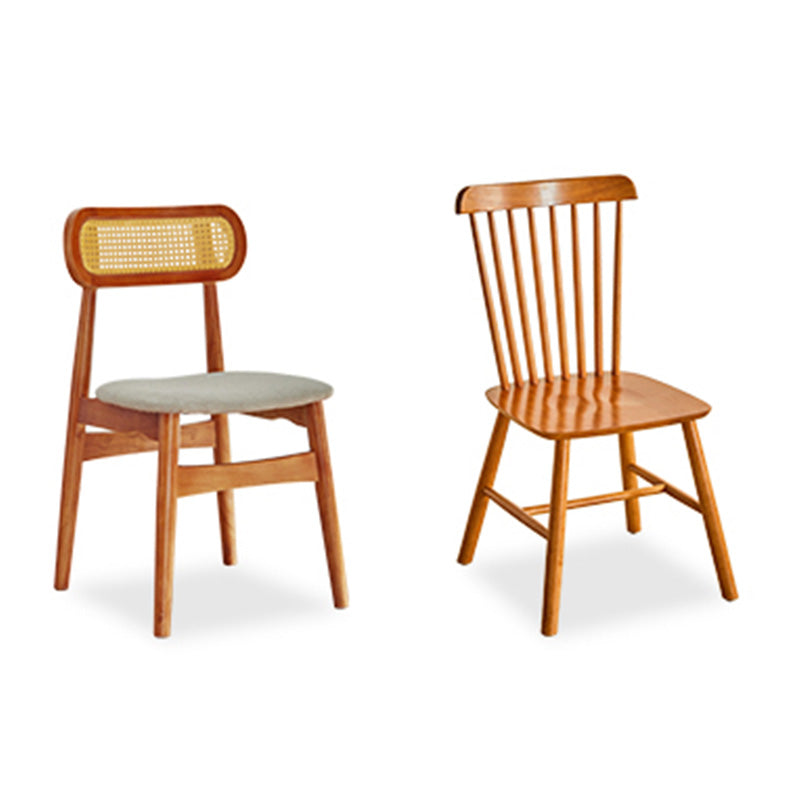 Rubberwood Massivholz Esstisch Set 1/5 Stück Essset für Küche